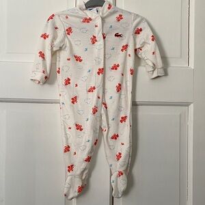 Izod Kids White and Red One Piece